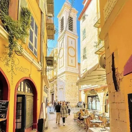 Le Cocon Nicois Au Coeur De La Ville - Clim Niza Exterior foto